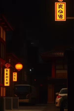 《雪线之上》剧照：登山队在暴雪中固定绳索